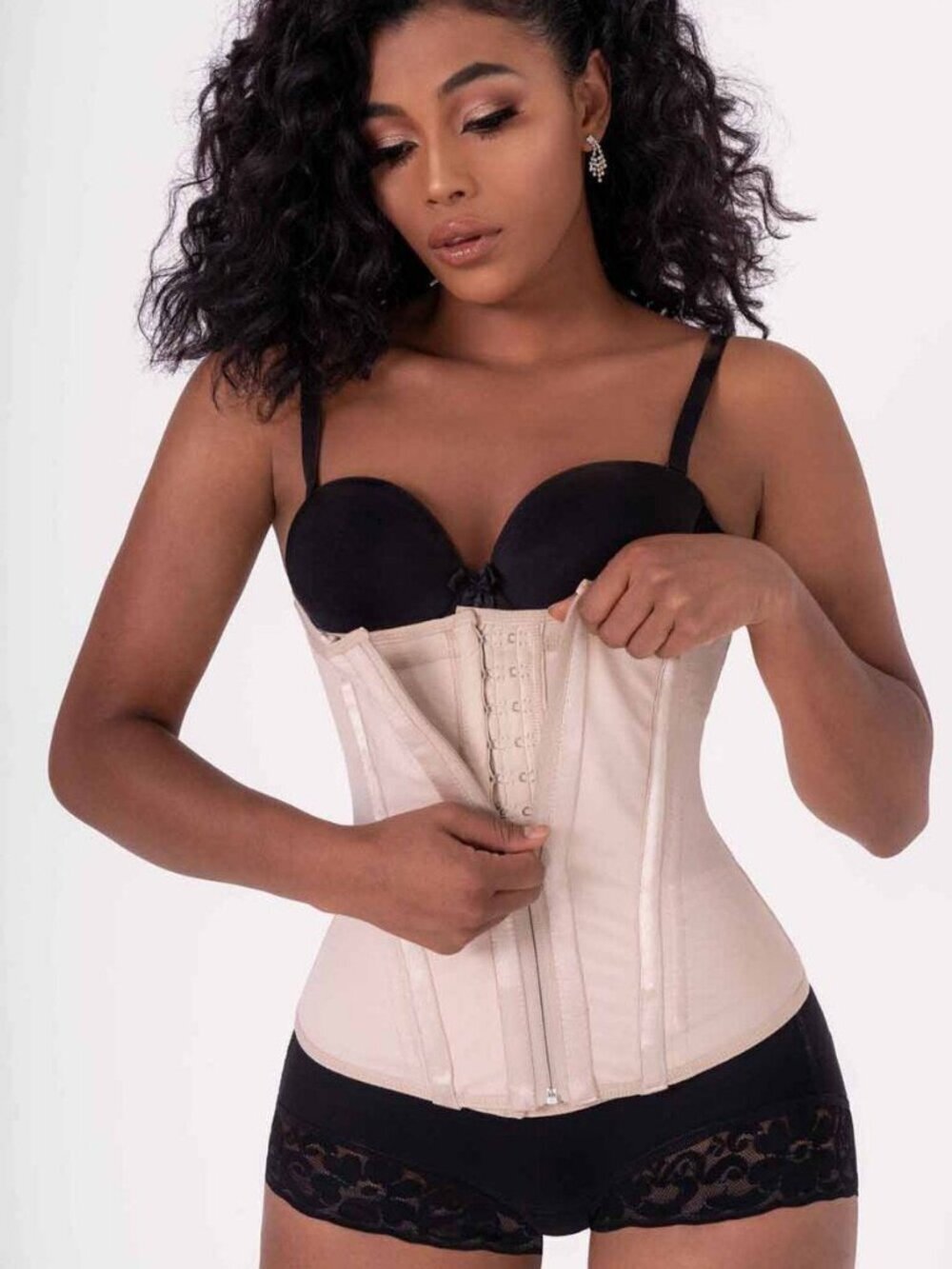 Shape Up Hourglass Waist Trainer Cincher – 201305 - Beige